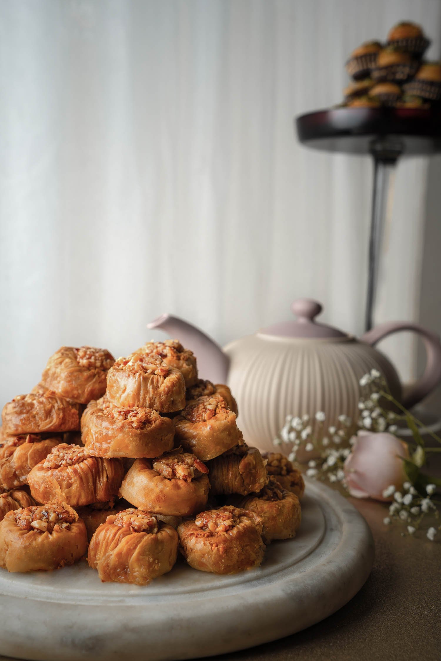 Almond Ring Baklava