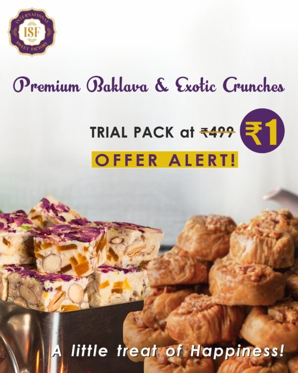 Premium Baklava & Exotic Crunches – Trial Pack